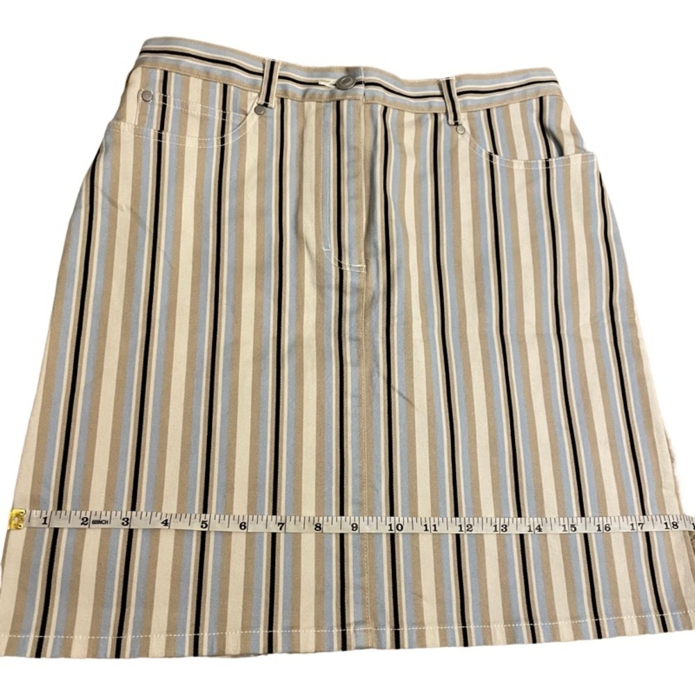 Ann Taylor Striped Casual Skirt - Picture 7 of 7